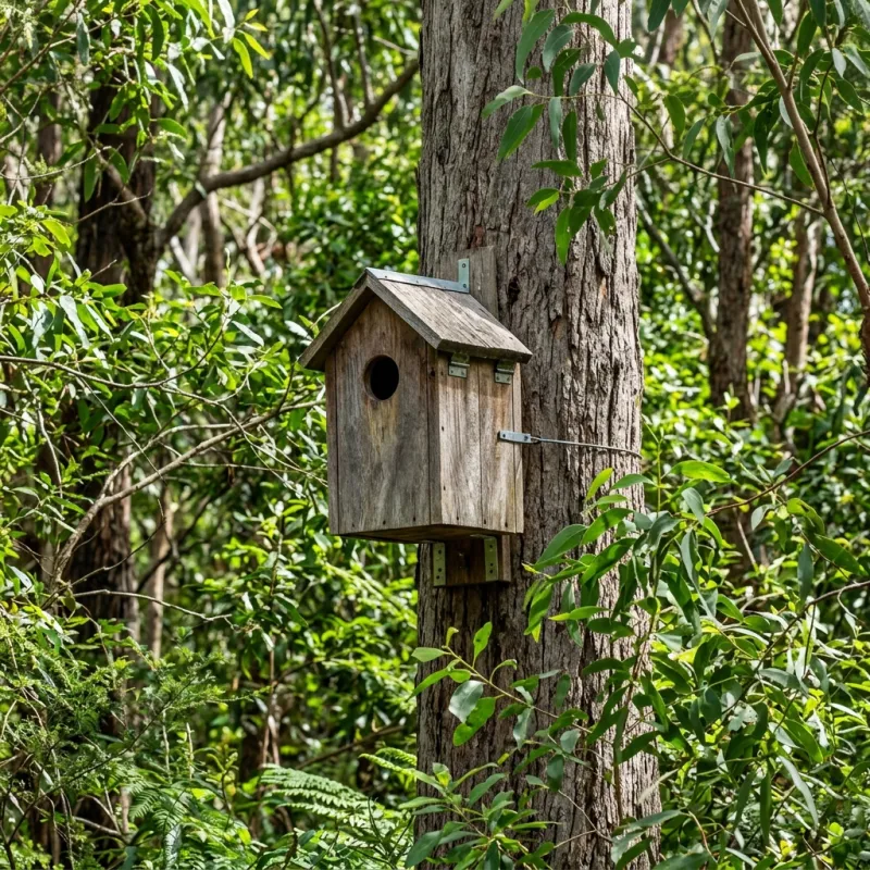 Animal nesting box installed as a humane alternative to a Tarneit roof cavity